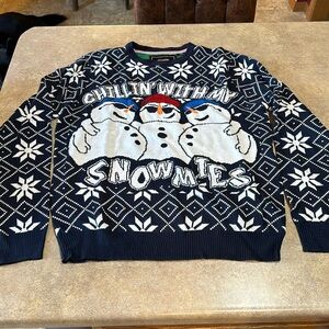 Men’s Santas Christmas sweater size medium